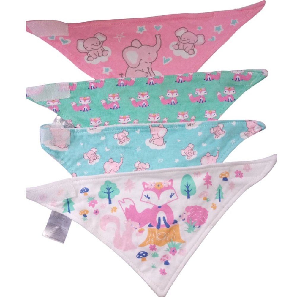 4 pack Bibs Infants